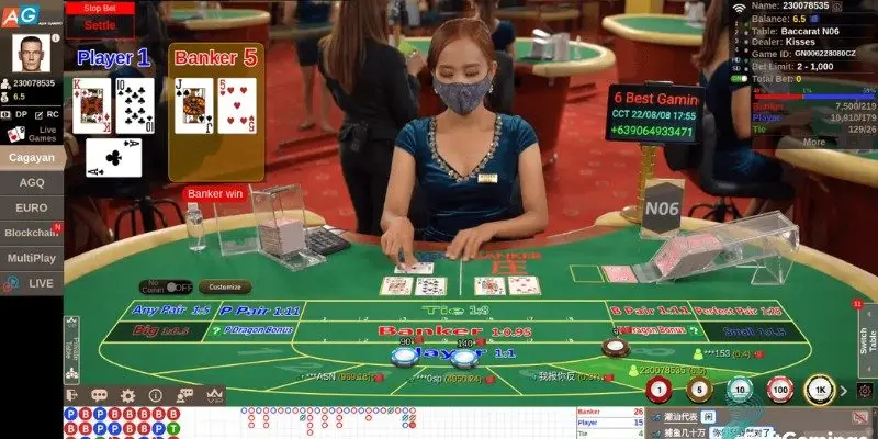 Chơi Baccarat Blockchain bảo mật thông tin