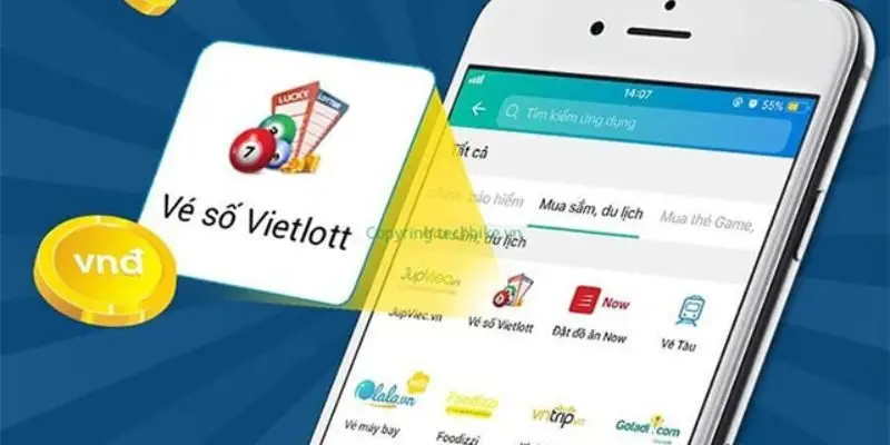 Hướng dẫn mua vé số Vietlott trực tuyến