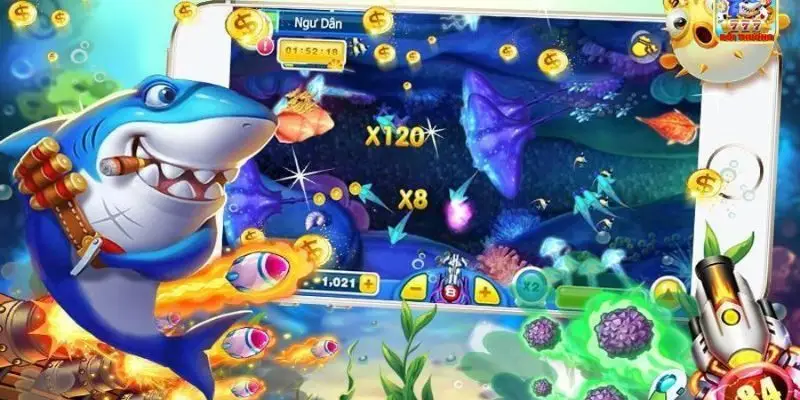 Kho vũ khí trong bắn cá xèng Luckywin