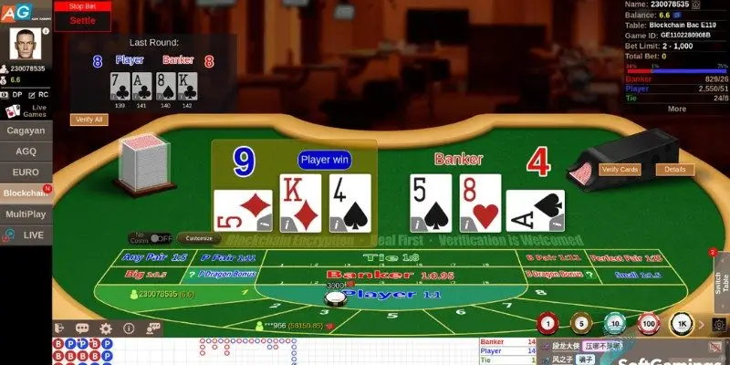 Sơ lược về nền tảng Baccarat Blockchain